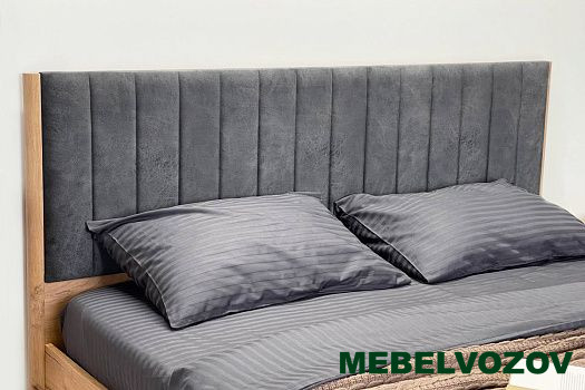 Спальный гарнитур Адам К2 (дуб крафт золотой/графит) от магазина Мебельвозов в Нижнем Новгороде