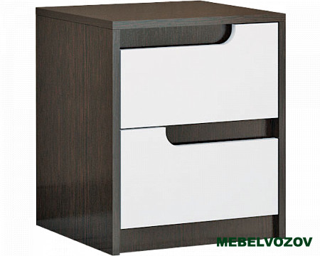 Тумба прикроватная Гавана (Венге/Белый акрил) от магазина Мебельвозов в Нижнем Новгороде