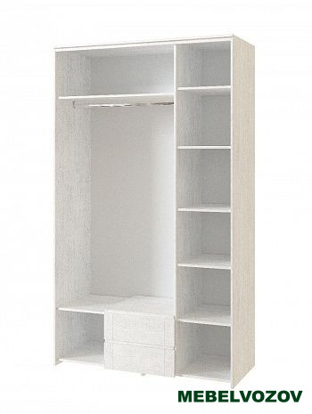 Твист Шкаф для одежды с ящик 3-х дв. 13 от компании Мебельвозов в Нижнем Новгороде