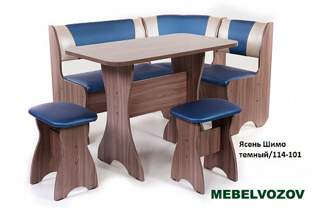 Кухонный уголок Тюльпан Венге/105-101 от магазина Мебельвозов в Нижнем Новгороде