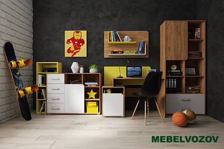 Новая картинка полка навесная дастин  фабрики Атлант от Мебельвозов в Нижнем Новгороде