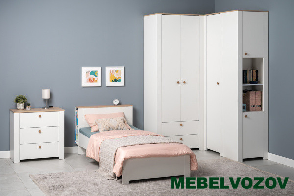 Модульная детская Джастин. Комплект 3 - фото, картинки на сайте mebelvozov.ru в Нижнем Новгороде Модульная детская Джастин. Комплект 3 детальное изображение от магазина mebelvozov.ru в Нижнем Новгороде