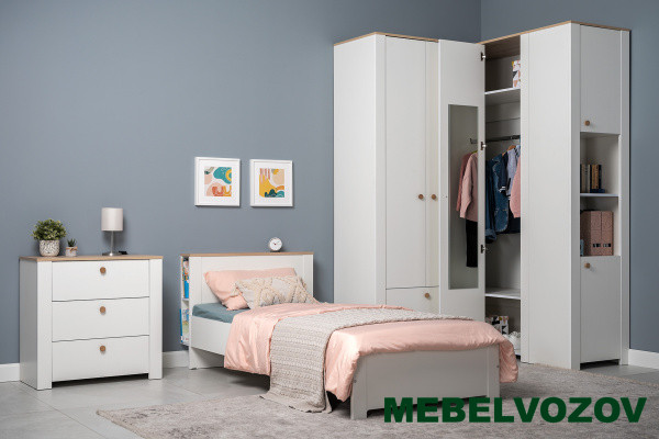 Модульная детская Джастин. Комплект 3 - фото, картинки на сайте mebelvozov.ru в Нижнем Новгороде Модульная детская Джастин. Комплект 3 детальное изображение от магазина mebelvozov.ru в Нижнем Новгороде