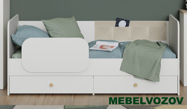 Джастин Кровать 11.55 (80*160) детальное изображение от магазина mebelvozov.ru в Нижнем Новгороде