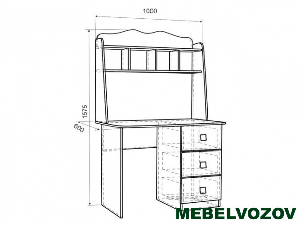 Стол Фэнтези  от магазина Мебельвозов в Нижнем Новгороде