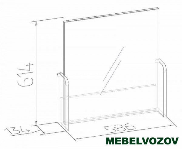 Трюмо Sherlock 56 (Орех Шоколадный) фото от Мебельвозов в Нижнем Новгороде