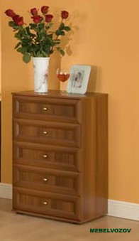 Комод 1 «Милана» Орех от магазина Мебельвозов в Нижнем Новгороде