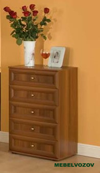 Комод 1 «Милана» Орех от магазина Мебельвозов в Нижнем Новгороде