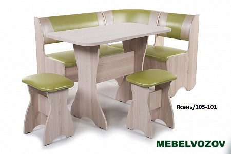 Кухонный уголок Тюльпан Венге/105-101 от магазина Мебельвозов в Нижнем Новгороде