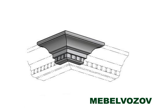 Багет с фризом радиусный в ПВХ пленке Кантри  фото от Мебельвозов в Нижнем Новгороде