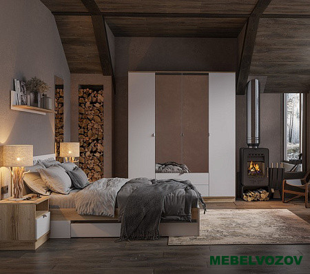 Модульная спальня ЮККИ от магазина Мебельвозов в Нижнем Новгороде