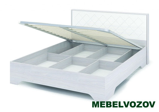 Кровать Сальма 1600 с подъёмным механизмом КР 026 от магазина Мебельвозов в Нижнем Новгороде