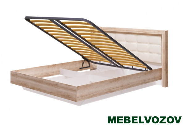 Кровать 1600 мм Люмен №12 (с подъемным механизмом,без матраса) от магазина Мебельвозов в Нижнем Новгороде