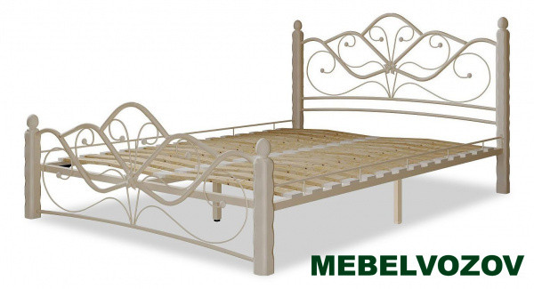 Кровать ВЕНЕРА-1 1600 (белая) от магазина Мебельвозов в Нижнем Новгороде