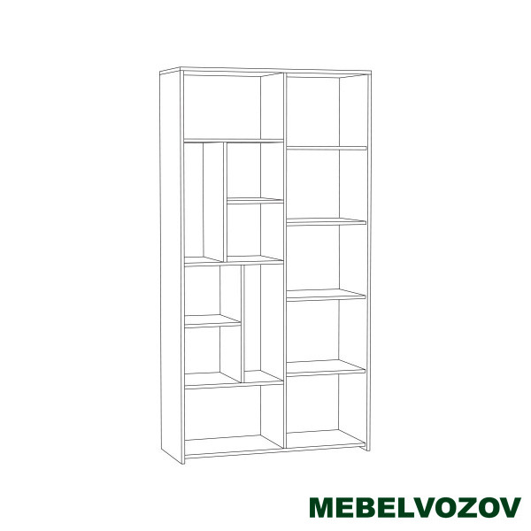 Шкаф-стеллаж Трувор 13.206 - фото от Mebelvozov в Нижнем Новгороде Шкаф-стеллаж Трувор 13.206 от Mebelvozov в Нижнем Новгороде