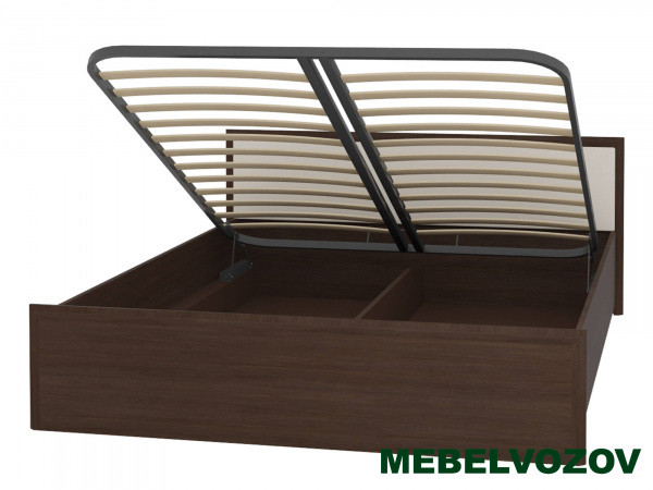 Кровать полутороспальная  с подъемным механизмом 1400+3.2 АМЕЛИ 3 (Венге) от магазина Мебельвозов в Нижнем Новгороде