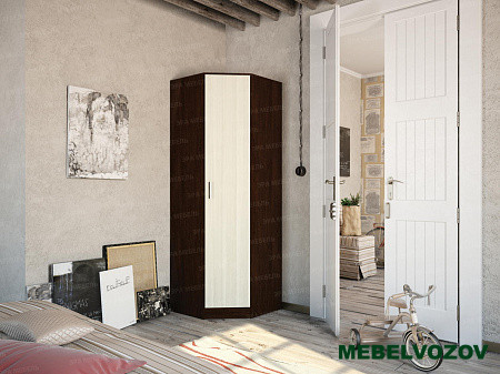 Шкаф угловой венге/лоредо от компании Мебельвозов в Нижнем Новгороде