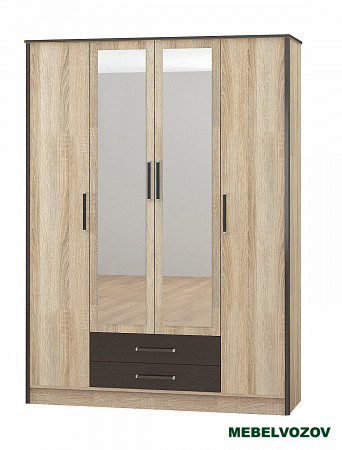 Шкаф 4-х створчатый Лирика от компании Мебельвозов в Нижнем Новгороде
