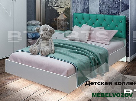 Кровать Тиффани КР-09 детальное изображение от магазина mebelvozov.ru в Нижнем Новгороде