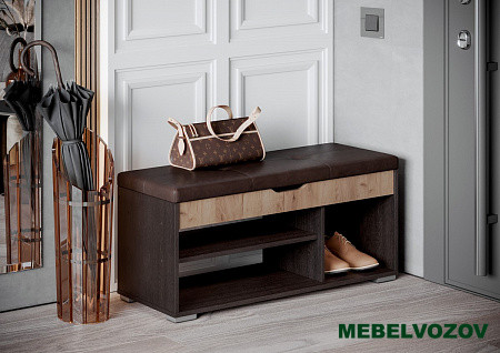 ЭВА_Банкетка_БК-001 (венге) от магазина Мебельвозов в Нижнем Новгороде