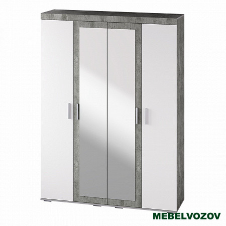 Шкаф 4-х створчатый "Инстайл" (ШК-31) от компании Мебельвозов в Нижнем Новгороде