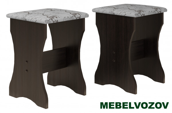 Табурет с мягким сидением 2шт Трапези Тессера(Бодега темный) от магазина Мебельвозов в Нижнем Новгороде