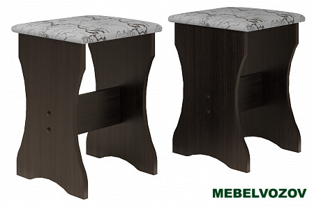 Табурет с мягким сидением 2шт Трапези Тессера(Бодега темный) от магазина Мебельвозов в Нижнем Новгороде