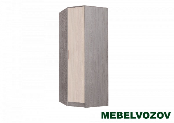 Шкаф угловой "Фиеста" (Ясень Шимо) от компании Мебельвозов в Нижнем Новгороде