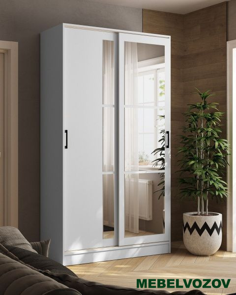 Шкаф-купе Стиль-2 1200 (белый) от компании Мебельвозов в Нижнем Новгороде