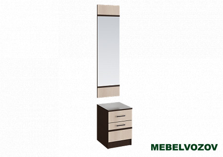Зеркало с тумбой в прихожую "Сакура" СЗ-01  от магазина Мебельвозов в Нижнем Новгороде