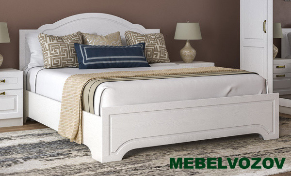 Ливерпуль Кровать 11.08 с ортопедическим основанием и опорами от магазина Мебельвозов в Нижнем Новгороде