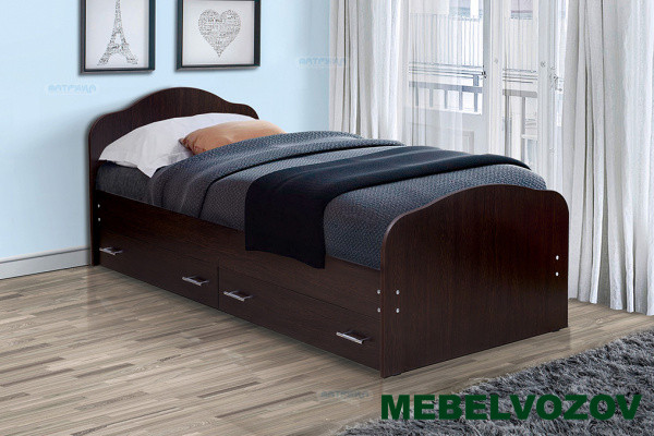 фото Кровать на уголках с ящиками №1 700 от магазина Мебельвозов в Нижнем Новгороде Кровать на уголках с ящиками №1 700 от магазина Мебельвозов в Нижнем Новгороде