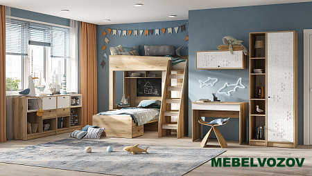 Модульная детская Киви. Комплект 5 детальное изображение от магазина mebelvozov.ru в Нижнем Новгороде