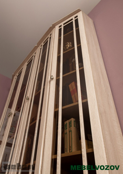 Шкафы для книг Библиотека «Sherlock» (Шерлок). Компоновка 3 - фото от компании Мебельвозов Шкафы для книг Библиотека «Sherlock» (Шерлок). Компоновка 3 от компании Мебельвозов