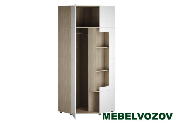 Шкаф угловой с открытыми полками ШК-017 Палермо-3 детальное изображение от магазина mebelvozov.ru в Нижнем Новгороде