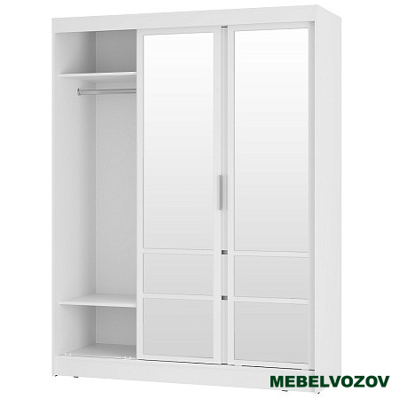 Шкаф-купе "Симпл" ШКК-06 Белый от компании Мебельвозов в Нижнем Новгороде