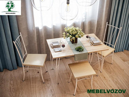 Стол обеденный №1 Дуб сонома от магазина Мебельвозов в Нижнем Новгороде