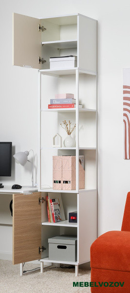 Марвэл Стеллаж 16.426 (Белый PE шагрень) детальное изображение от магазина mebelvozov.ru в Нижнем Новгороде