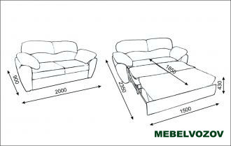 Мягкий диван Марк-6 от магазина Мебельвозов в Нижнем Новгороде