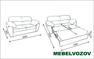 Мягкий диван Марк-6 от магазина Мебельвозов в Нижнем Новгороде