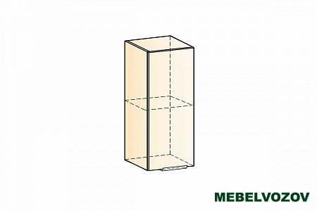 Стоун шкаф навесной L300 H720 1 дв.гл. фото от Мебельвозов в Нижнем Новгороде