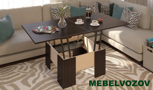 СТОЛ ЖУРНАЛЬНЫЙ ПРЕСТИЖ 15 Бодега темный - фото от Mebelvozov в Нижнем Новгороде стол журнальный престиж 15 бодега темный от Mebelvozov в Нижнем Новгороде