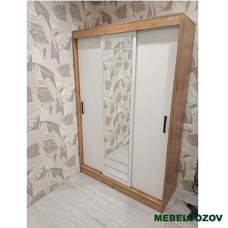 Шкаф-купе "Тео" ШКК-02  (крафт/ белый) от компании Мебельвозов в Нижнем Новгороде