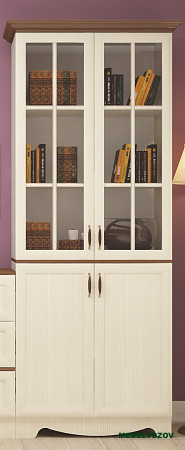 Шкаф комбинированный Латте 24-02 от компании Мебельвозов в Нижнем Новгороде