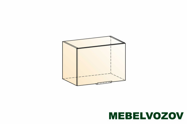 Стоун шкаф навесной L500 H360 1 дв.гл. фото от Мебельвозов в Нижнем Новгороде