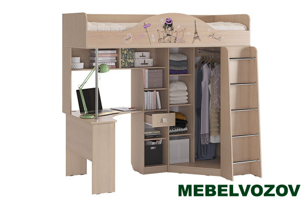 Детский комплекс Амели детальное изображение от магазина mebelvozov.ru в Нижнем Новгороде