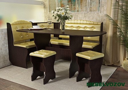 Кухонный уголок "Эффект" обеденная зона от магазина Мебельвозов в Нижнем Новгороде