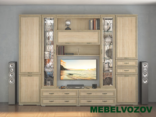 Модульная гостиная Ливорно (дуб сонома). Комплект 2 от Mebelvozov в Нижнем Новгороде