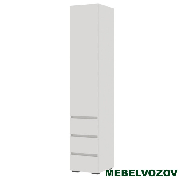 ХЕЛЕН ПН 03 Пенал закрытый (БЕЛЫЙ) от компании Мебельвозов в Нижнем Новгороде