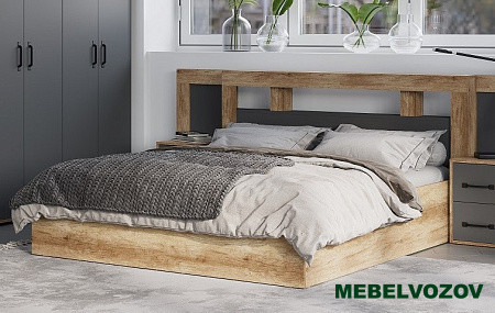 Кровать 1,6 м "Прима" КР-16 с подъемным механизмом от магазина Мебельвозов в Нижнем Новгороде